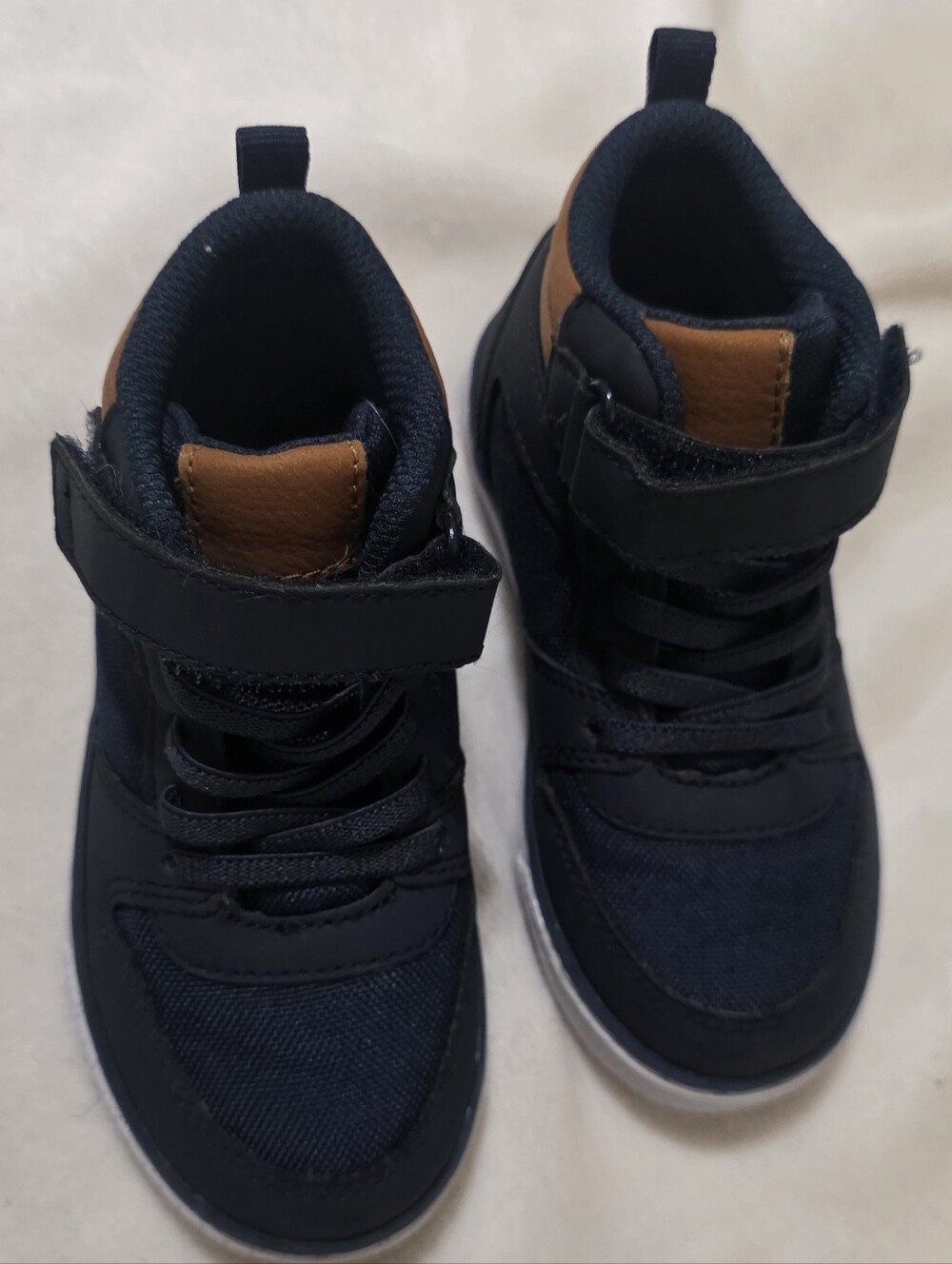 The Children's Place Boys Boys Casual Lace Up Hi Top Sneakers Size 8